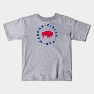 Circle The Wagons Kids T-Shirt